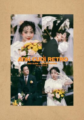 Ảnh cưới retro - Phong cách chụp ảnh cưới chưa bao giờ hết Hot