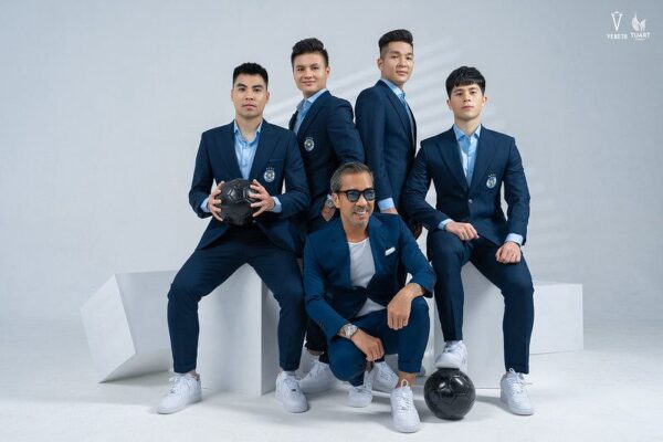 TuArt Corp & Hà Nội FC hợp tác trong dự án của Venesto thương hiệu vest cưới cao cấp