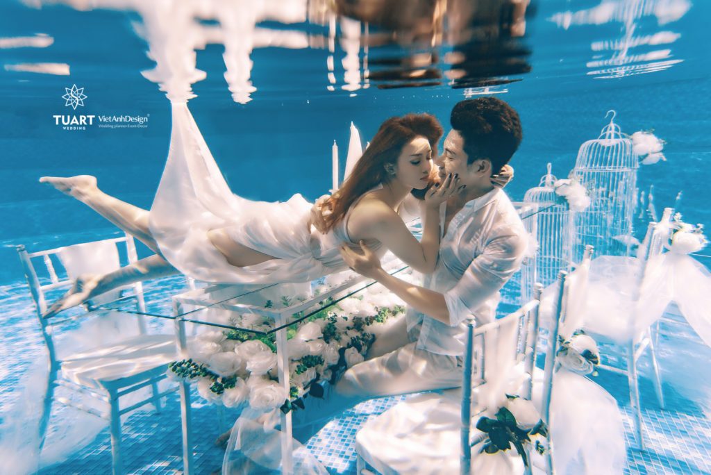 Album ảnh cưới dưới nước
